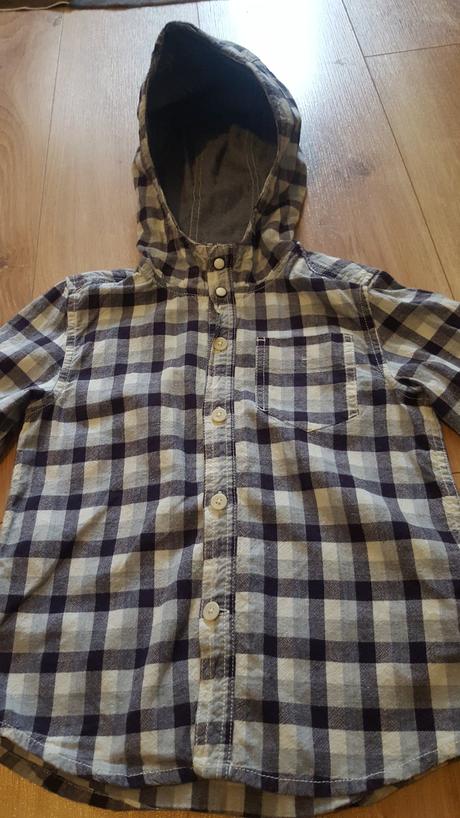 Košeľa s kapucňou, zara,110