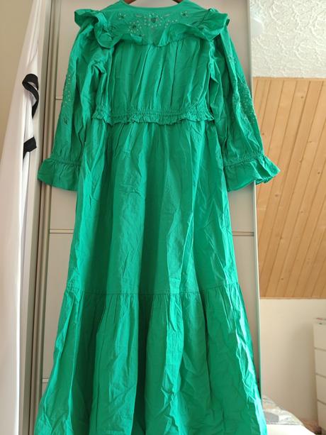 Yas originál luxusné vysivane biobavlna maxisaty, m