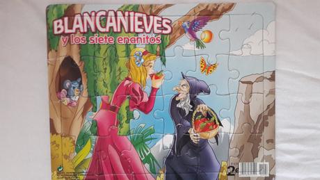 Puzzle snehulienka (španielsky),