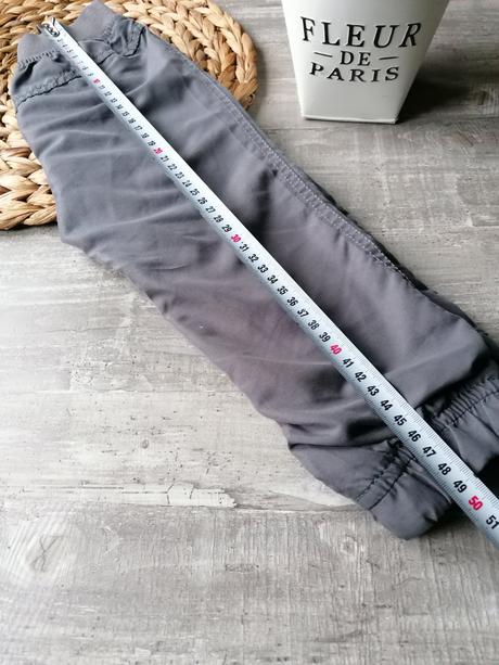 Podšité nohavice sede 86-92, baby club,86