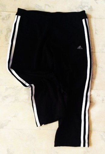 3/4 legíny na cvičenie adidas, adidas,l