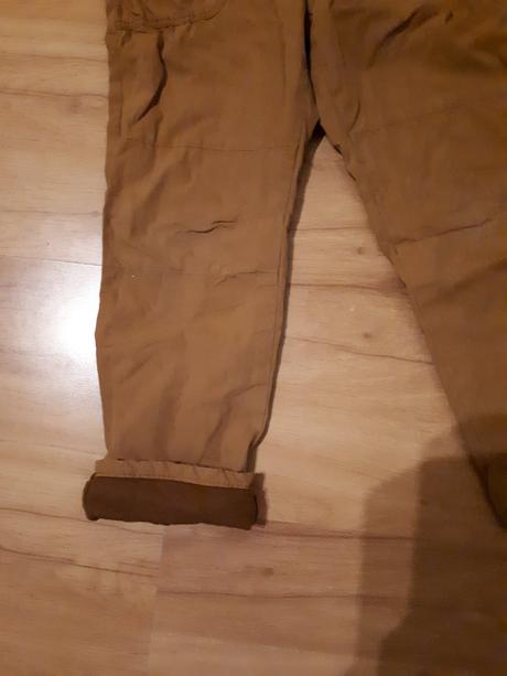 Zateplene nohavice, h&m,122