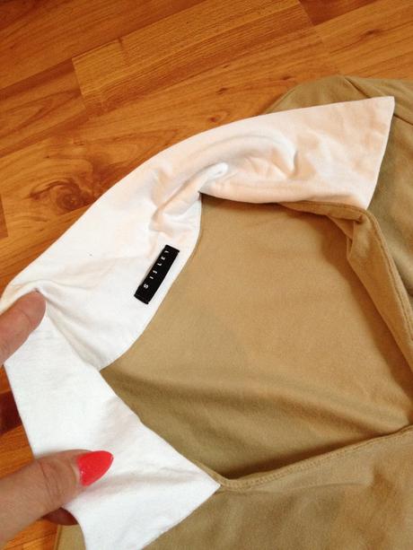 Tričko bežové sisley 38, sisley,m