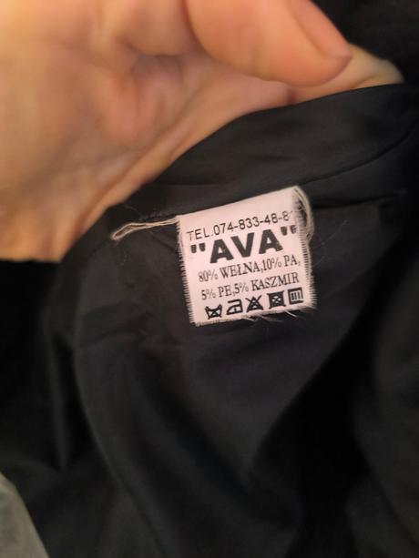 Vlnený kabát 40, l