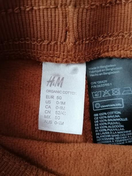 Teplakova súprava gulicky, h&m,50