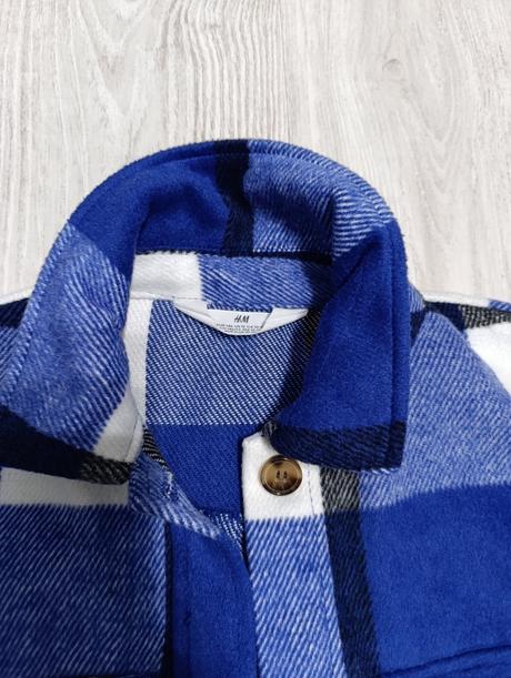 Károvana bunda, h&m,146