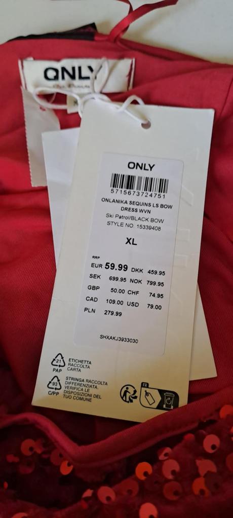 Only koktailové šaty, only,xl