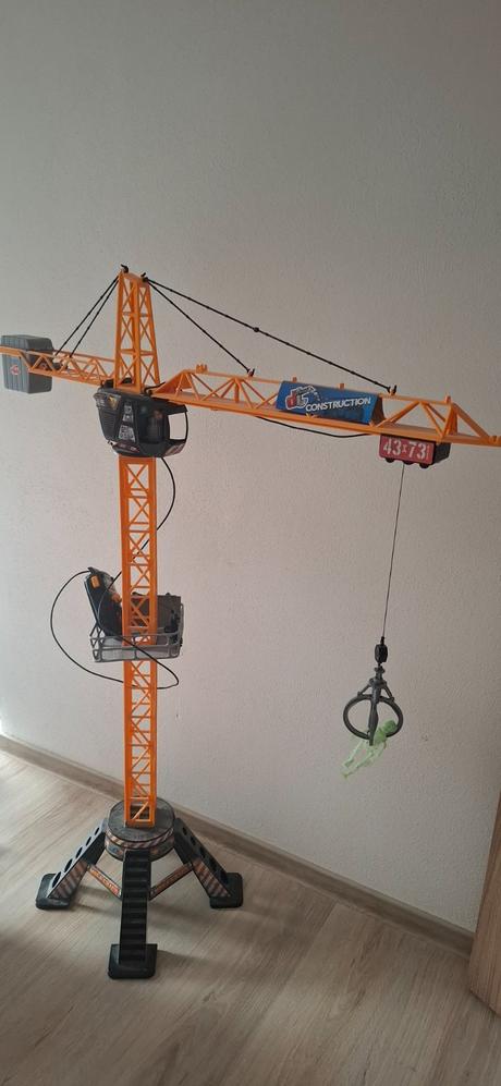 Žeriav na ovládanie dickie žeriav mega crane 120cm,