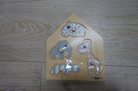 Puzzle done by deer, 