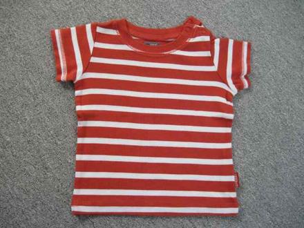 Tehlové tričko, h&m,80