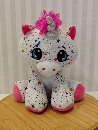 Plyšový trblietavý jednorožec, star sparkle, 31 cm, 
