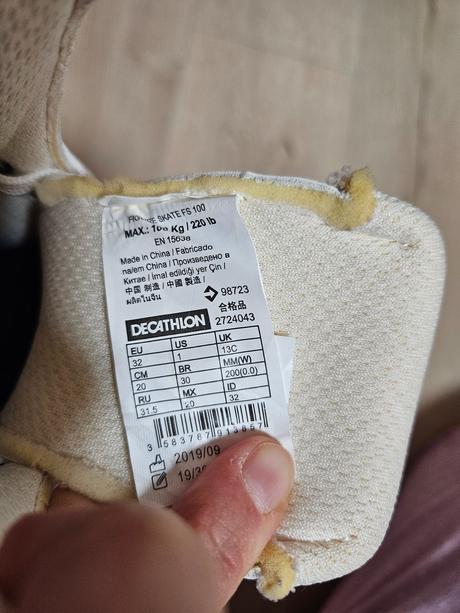 Detské ľadové korčule v.32, 32