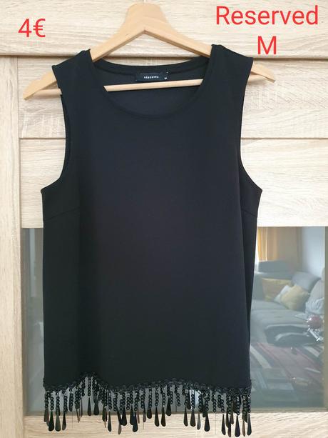 Strapcový top, reserved,m
