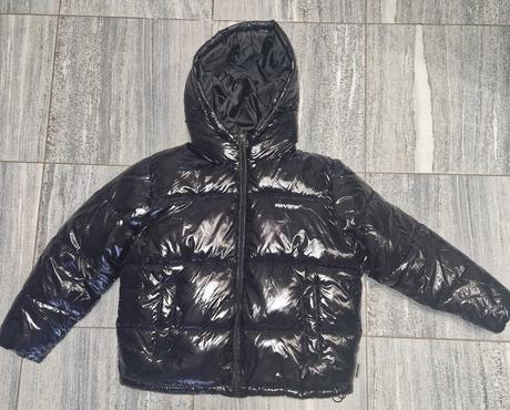 Pánska štýlová lesklá teplá bunda review, review,xl