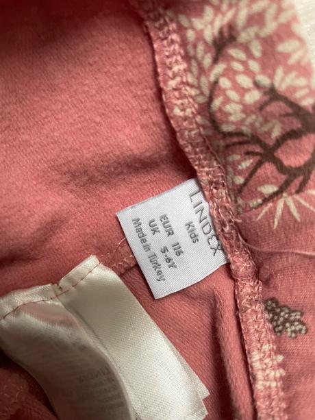 Zateplené legínky, lindex,116