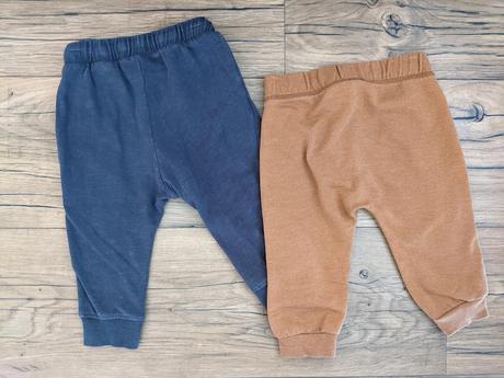 Tepláčiky 1+1, h&m,80