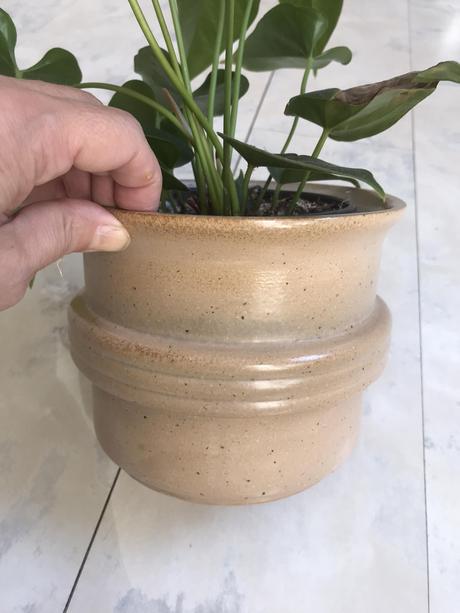 Keramický kameninový črepník,