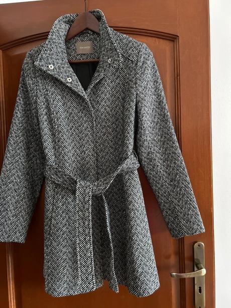 5x oblečený kabát s prímesou vlny, orsay,s