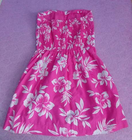 Ružové mini šaty, hollister,s