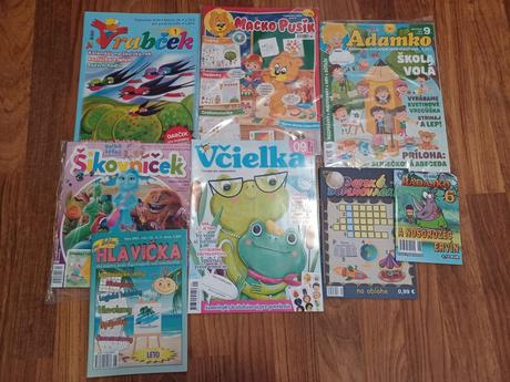 Predam nove detské časopisy,