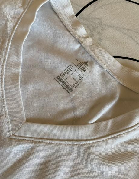 Športové tričko slim fit decathlon v. m, decathlon,m