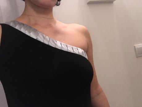 Čierne spoločenské šaty v.38, 38