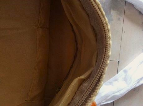 Naturálna letná veľká kabela,