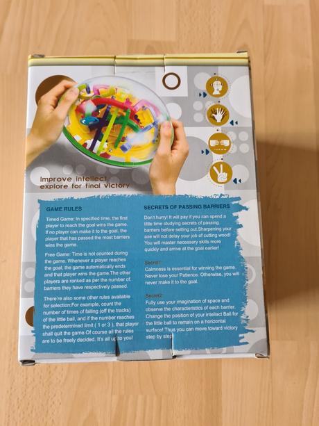 Inteligentna gulička s 3d labyrintom,