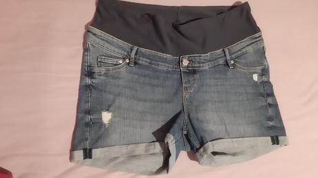 Tehotenske riflove kratase, h&m,xl