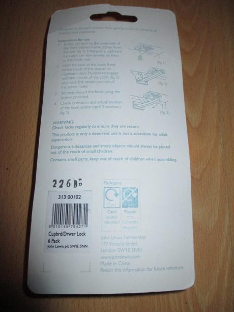 Bezpecnostne zarazky na skrinky/ sufliky , 