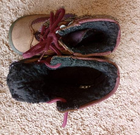 Zimné kožené topánky richter, richter,22