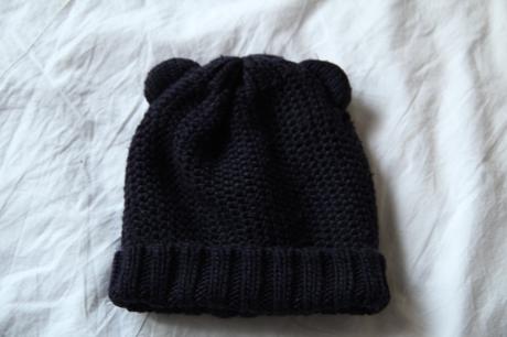 Podšitá čiapka s uškami, zara,86