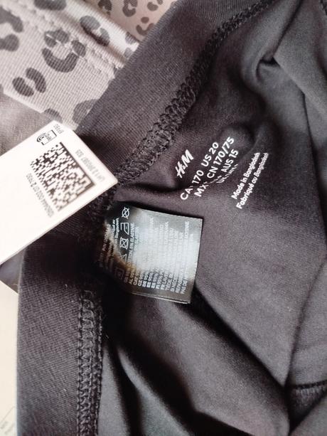 2x legíny, h&m,170