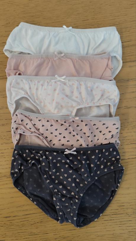 Dievčenské nohavičky 5ks, h&m,104