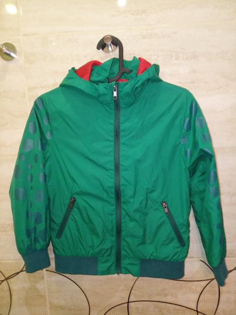 Jesenná dino vetrovka, h&m,122