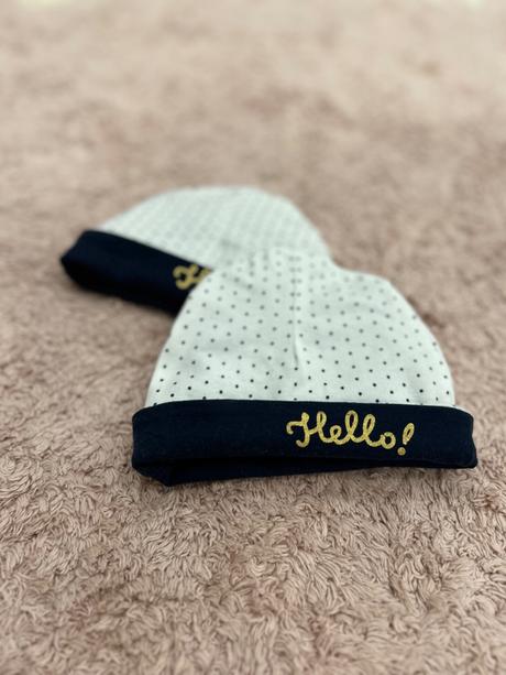 Obojstranná čiapka pre bábätko, 50