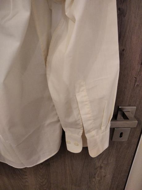 Krémová košeľa veľkosť m, m