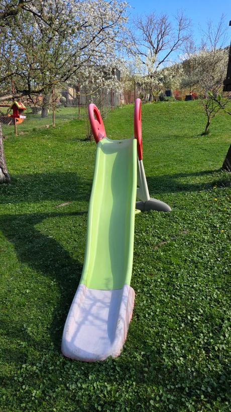 Šmykľavka toboggan xl smoby  a vodou, 