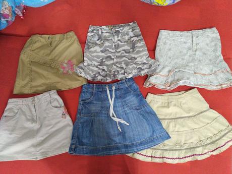 Balík sukničiek 122-134, 122–134