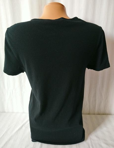 Dámsky čierny top, topman, s