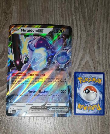 Pokemon jumbo oversized karta miraidon,
