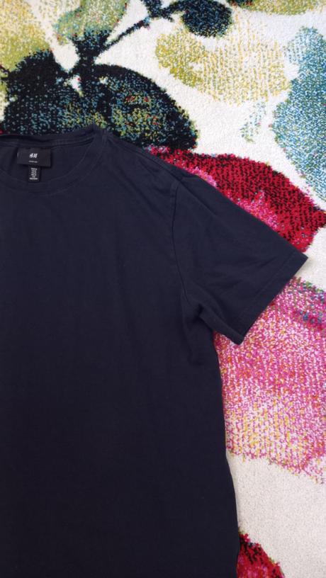 Čierne tričko, h&m,m