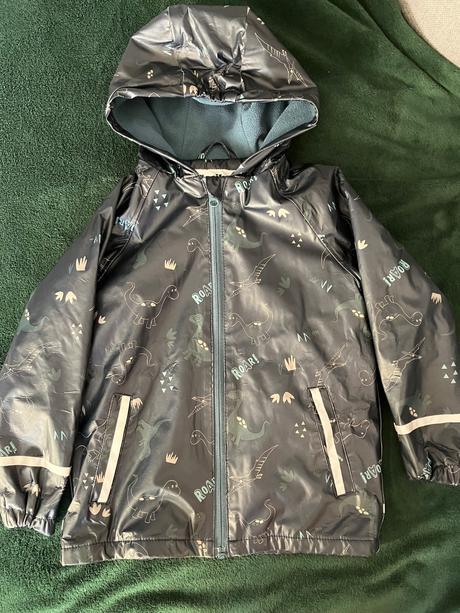 Bunda pogumovaná zateplená-pršiplášť, lupilu,110