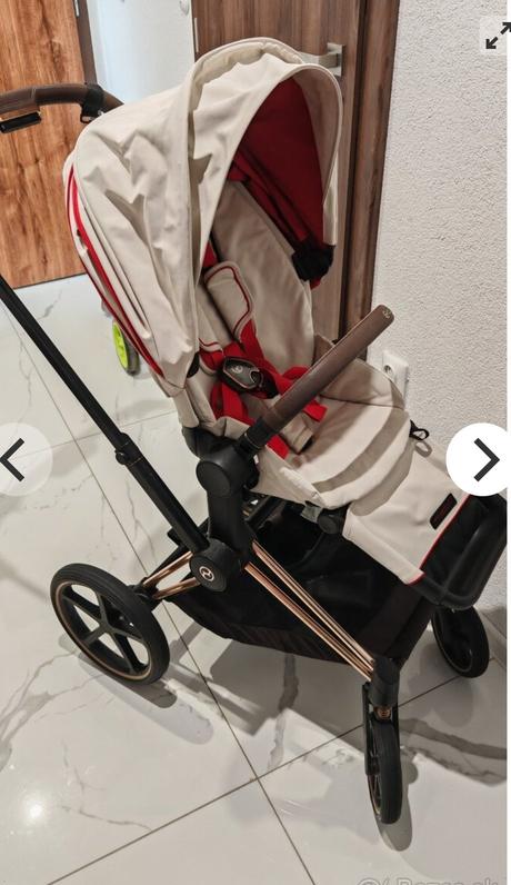 Kočík trojkombinácia cybex priam ferrari s podvoz., cybex