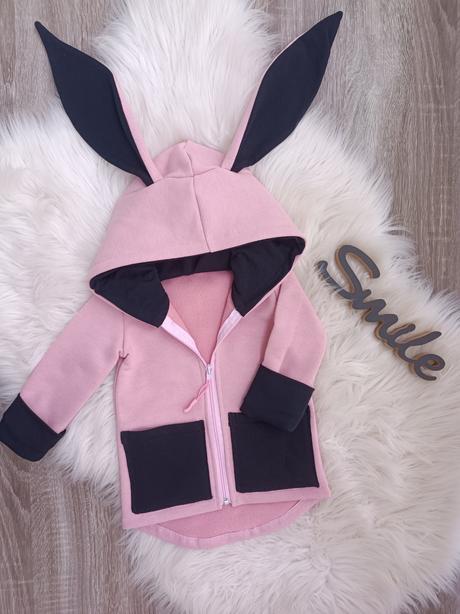 Zateplený mikino- kabátik, 74 - 128