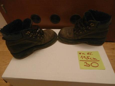 Zateplené topánky č.30, zimné topánky šnurovacie, 30