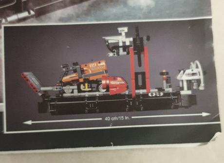 Skladačka  kópia  lega technic 42076  - vznášadlo, 