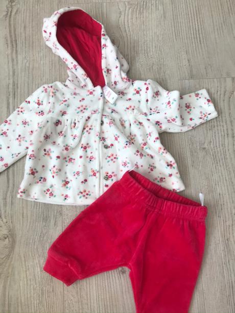 Suprava teplaky + mikina, c&a,56