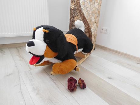 Hojdacie kresielko psík berny, 