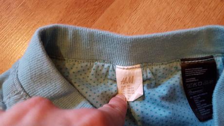 Kordove zateplene nohavice, h&m,92